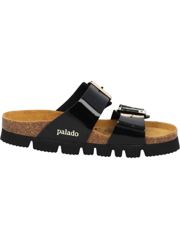 Palado Pantoletten Samos EGS PL in Schwarz Lack