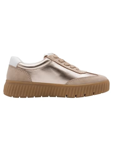 Tamaris WIDE FIT Sneaker in LT GOLD COMB