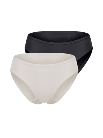 Nina von C. 2er Pack Jazzpant in schwarz-champagner