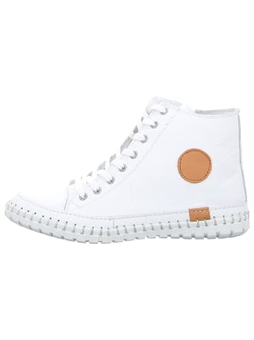 Gemini Schnürstiefelette in weiss