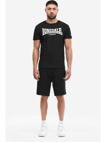 Lonsdale T-Shirt "Dunstan" in Schwarz