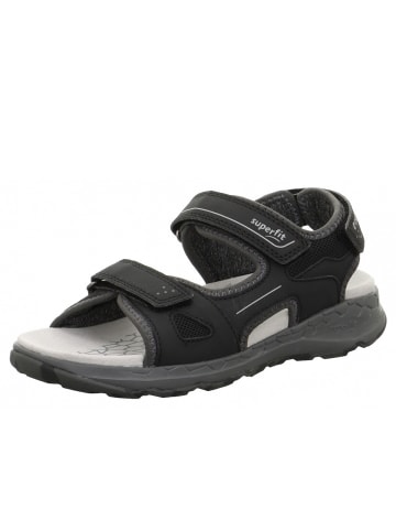 superfit Sandale Criss cross in Schwarz