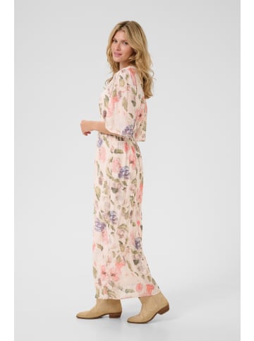 Cream Kleid CRHailey Feminine in Sepia Rose Flower