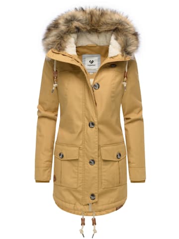 ragwear Wintermantel Jane YOUMODO in Camel