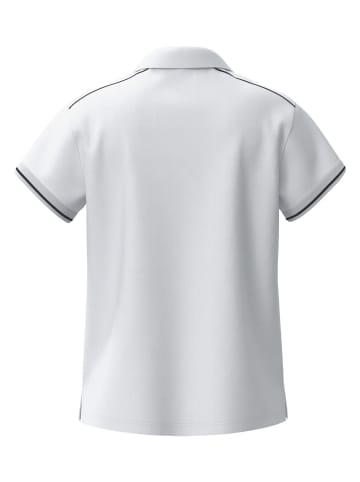 erima Damen Poloshirt in weiss/schwarz