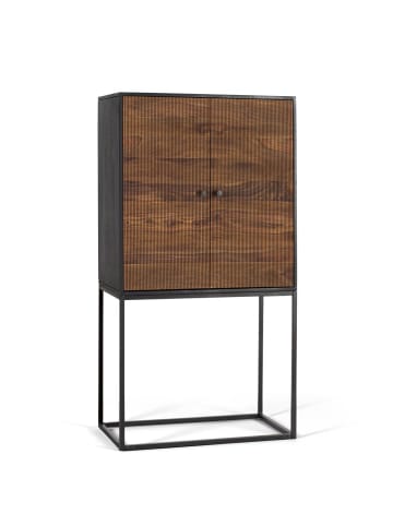 Giner y Colomer Kleiderschrank aus Mangoholz und Metall in Brown