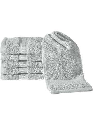 REDBEST Frottier Gästetuch 6er-Pack Chicago in silber