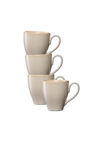 Ritzenhoff & Breker 4er Set Kaffeebecher Sahara 400 ml in Creme