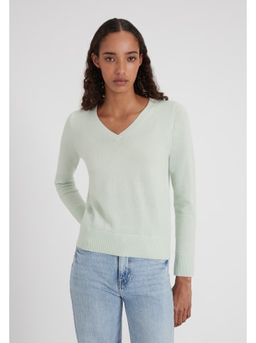 Style Republic Kaschmirpullover V-Neck in fog green