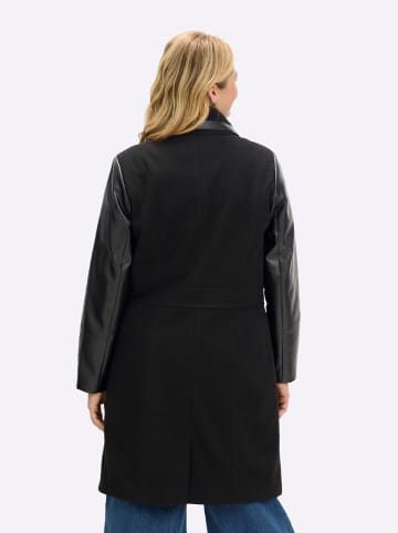 sheego by Joe Browns Kurzmantel in schwarz