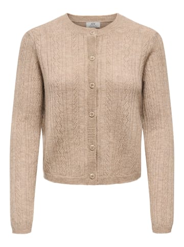 JDY Strickjacke in Silver Mink