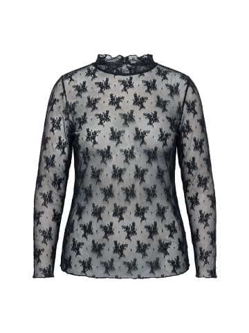 MIAMODA Longshirt in schwarz