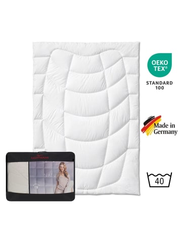 Sanders-Kauffmann Naturfaserbettdecke Wildseiden Steppbett Leicht, 155x220 cm
