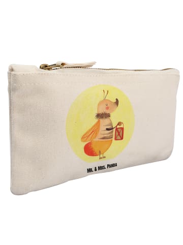 Mr. & Mrs. Panda Schminktasche Glühwürmchen ohne Spruch in Weiß