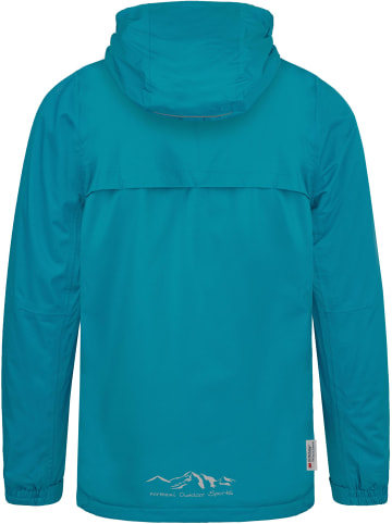 Normani Outdoor Sports Kinder Sommer Regenjacke und Regenhose in Blau