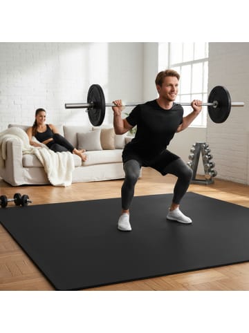 eyepower Profi Fitnessmatte Boreos  2er-Set in blau