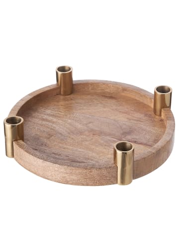 Butlers Dekoteller ACACIA in Braun