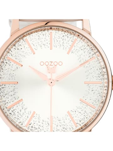 Oozoo Armbanduhr Oozoo Timepieces weiß mittel (ca. 35mm)