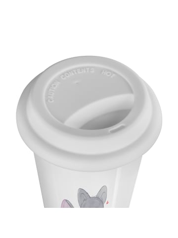 Mr. & Mrs. Panda Kaffeebecher To Go Halloween Rituale mit Spruch in Weiß