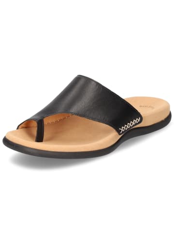 Gabor Pantolette in schwarz