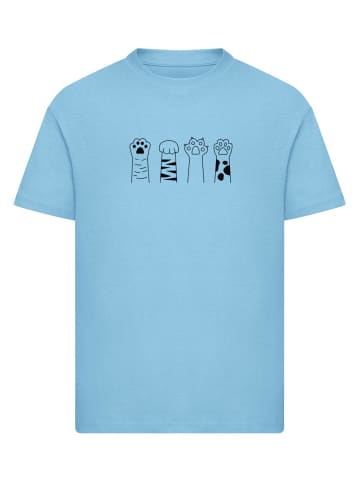 Merchcode Merchcode T-Shirts in balticblue