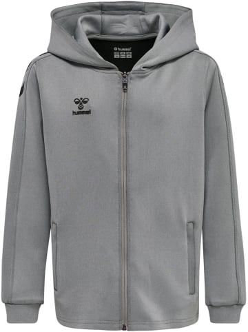 Hummel Hummel Kapuzenpullover Hmlcore Multisport Kinder Atmungsaktiv Schnelltrocknend in GREY MELANGE