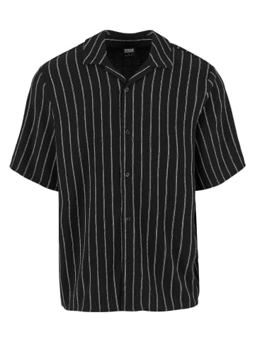 Urban Classics Urban Classics Hemden in black/offwhite