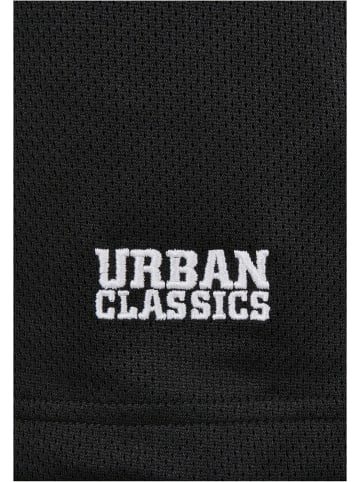 Urban Classics Mesh-Shorts in schwarz