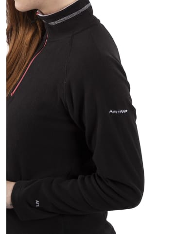 Trespass Fleecejacke/Fleecepullover in Schwarz