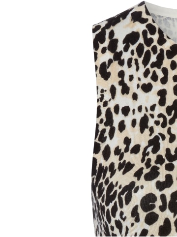 Marie Lund Top in sand schwarz - 0001
