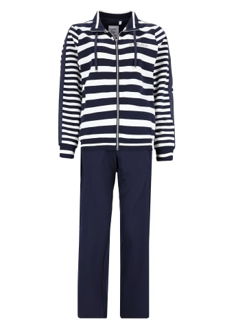 hajo Homewear Anzug Basic in Marine