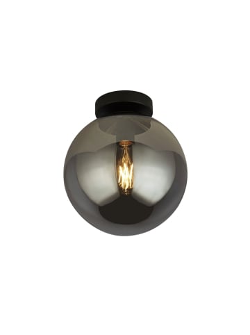 Licht-Erlebnisse Deckenlampe (B)25 x (L)25 x (H)28 cm in Schwarz Rauchgrau