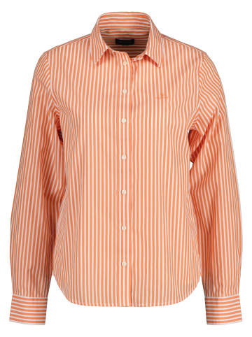 Gant Langarmbluse in apricot orange