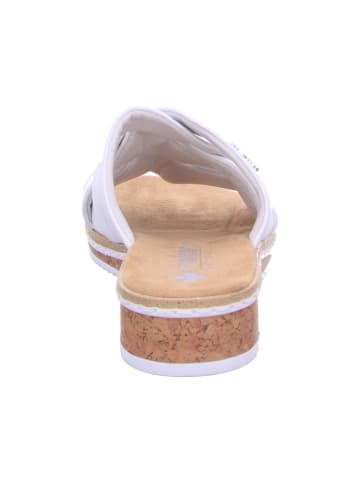 rieker Pantoletten in weiss