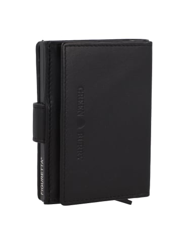 Greenburry Kreditkartenetui RFID Schutz 10 cm in schwarz
