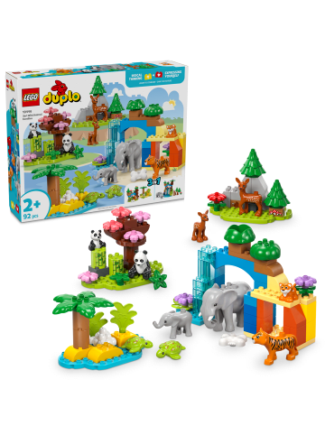 LEGO Wildtier-Familien 3-in-1-Set in Mehrfarbig ab 15 Monate