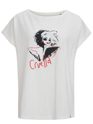 Re:Covered T-Shirt Cruella Devil Art Ecru in Ecru