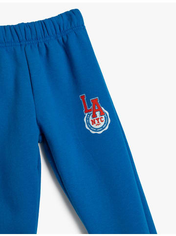 KOTON Sweathose in Saks Blau
