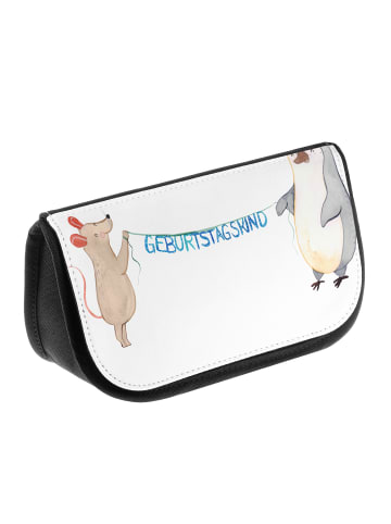 Mr. & Mrs. Panda NeZeichenssaire Maus Pinguin Geburtstag ohne Spruch in Weiß