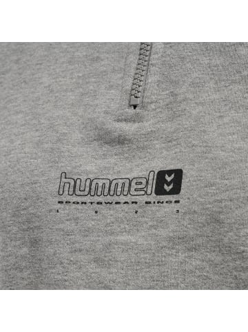 Hummel Trainingsjacke "Lgc Nikka Cropped Halfzip" in Grau