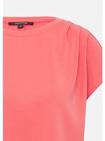 comma Sweatshirt kurzarm in Pink