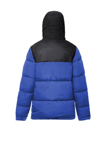 myMo Wattierte Steppjacke in Kobalt Schwarz