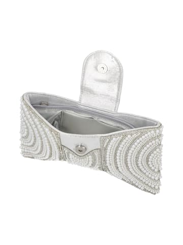 faina Women Clutch in Silver