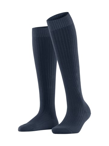 Falke Kniestrümpfe Cross Knit in Space blue