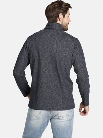 Jan Vanderstorm Sweatshirt HAGEN in blau melange