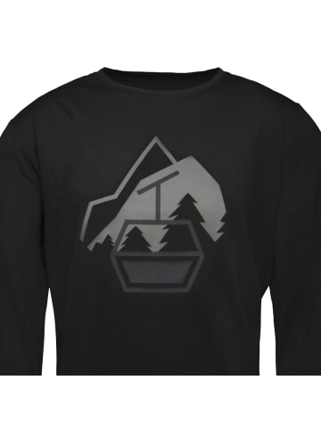 Schöffel Langarmshirt Glogghus in schwarz