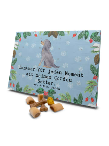 Mr. & Mrs. Panda Hunde Adventskalender Gordon Setter Moment mit ... in Eisblau