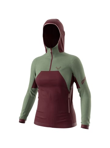 DYNAFIT TOUR WOOL THERMAL W HOODY in Bordeaux432