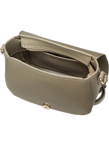 Valentino Bags Saddle Bag Superman Pattina U807 in Taupe