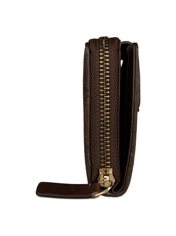 Bugatti Fabia Geldbörse RFID Schutz Leder 16 cm braun